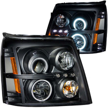 Load image into Gallery viewer, ANZO 111210 2006-2008 Dodge Ram 1500 Projector Headlights w/ Halo Chrome