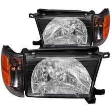 Load image into Gallery viewer, ANZO 111077 1999-2002 Toyota 4Runner Crystal Headlights Black