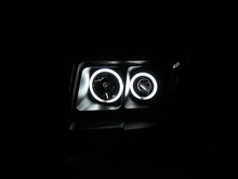 Load image into Gallery viewer, ANZO 111161 2009-2014 Ford F-150 Projector Headlights w/ Halo Black (CCFL)