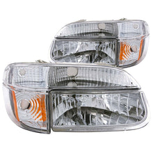 Load image into Gallery viewer, ANZO 111109 2007-2013 Chevrolet Avalanche Projector Headlights w/ Halo Black (CCFL)