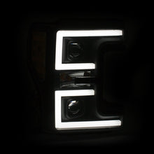 Load image into Gallery viewer, ANZO 111388 LED Headlights 17-18 Ford F-250 Super Duty Plank-Style L.E.D. Headlight Black (Pair)