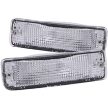 Load image into Gallery viewer, ANZO 511019 1989-1995 Toyota Pickup Euro Parking Lights Chrome w/ Amber Reflector