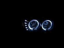Load image into Gallery viewer, ANZO 111207 1999-2006 Gmc Sierra 1500 Crystal Headlights w/ Halo and LED Black