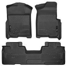 Load image into Gallery viewer, Front &amp; 2nd Seat Floor Liners (Footwell Coverage)