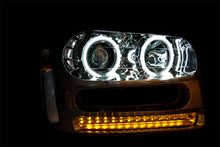 Load image into Gallery viewer, ANZO 111205 1994-2001 Dodge Ram Crystal Headlights Black w/ LED