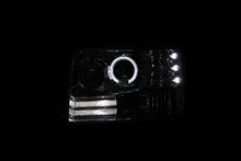 Load image into Gallery viewer, ANZO 111183 1992-1996 Ford F-150 Projector Headlights w/ Halo Chrome w/ Side Markers and Parking Lights