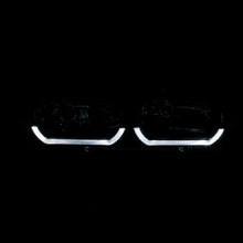Load image into Gallery viewer, ANZO 111299 1988-1998 Chevrolet C1500 Crystal Headlights Black w/ Low - Brow