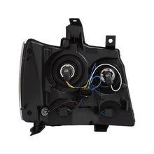 Load image into Gallery viewer, ANZO 111392 2007-2014 Chevrolet Tahoe/Suburban Crystal Headlights Black