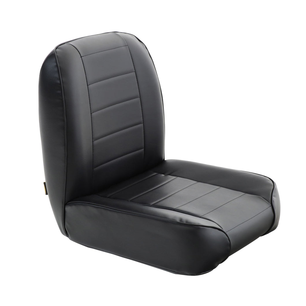 Smittybilt SEAT - FRONT - LOW BACK BUCKET - VINYL BLACK JEEP 55-76 CJ 44801