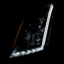 Load image into Gallery viewer, ANZO 111307 2010-2015 Cadillac Srx Projector Headlights w/ Plank Style Design Chrome