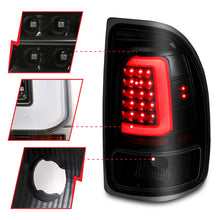 Load image into Gallery viewer, ANZO 311348 1997-2004 Dodge Dakota LED Taillights Black Housing Smoke Lens Pair