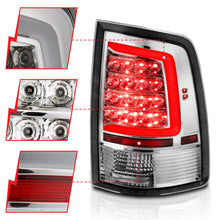 Load image into Gallery viewer, ANZO 311320 2009-2018 Dodge Ram 1500 LED Taillight Plank Style Chrome w/Clear Lens