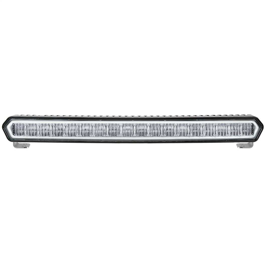 RIGID Industries SR-L Series Marine 20 Inch LED Light Bar Black Housing With White Halo