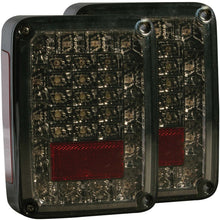 Load image into Gallery viewer, ANZO 311203 2007-2015 Jeep Wrangler LED Taillights Smoke