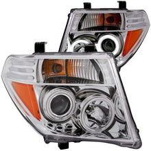 Load image into Gallery viewer, ANZO 111189 1999-2002 Chevrolet Silverado 1500 Projector Headlights w/ Halo Black