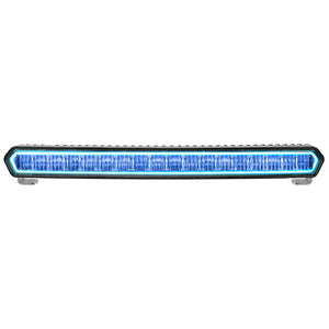 RIGID SR-L Series 20 Inch Off-Road LED Light Bar Blue Halo Black Housing