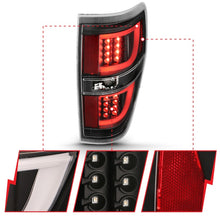 Load image into Gallery viewer, ANZO 311257 2009-2013 Ford F-150 LED Taillights Black