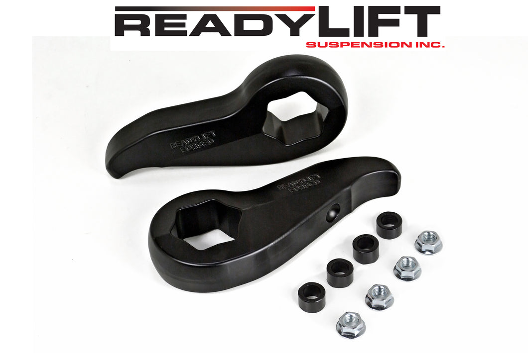 ReadyLIFT 66-3011 ReadyLIFT 2011-18 CHEV/GMC 2500/3500HD 2.25'' Front Leveling Kit (Forged Torsion Key)