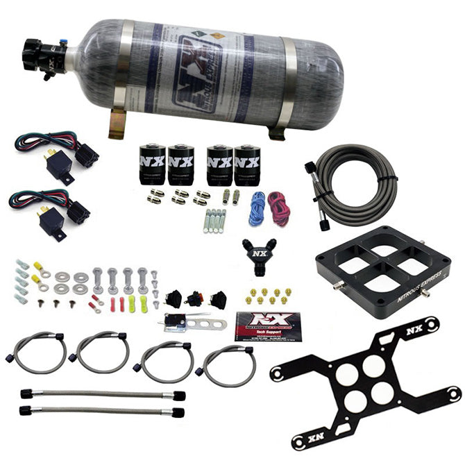 Nitrous DOMINATOR DUAL STAGE BILLET CROSSBAR (50-300 & 100-500HP) W/ C ...