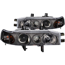Load image into Gallery viewer, ANZO 121139 1997-2000 Toyota Tacoma Crystal Headlights Black