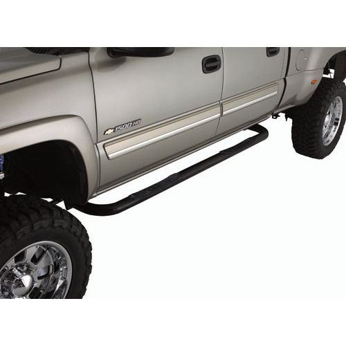 Smittybilt SURE STEPS - 3 in. SIDE BAR - GLOSS BLACK TOYOTA 95.5-04 TACOMA EXTENDED CAB TN1120-S2B