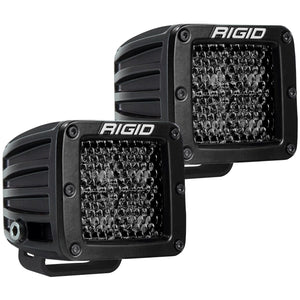 RIGID D-Series PRO Midnight Edition Spot Diffused Surface Mount Pair