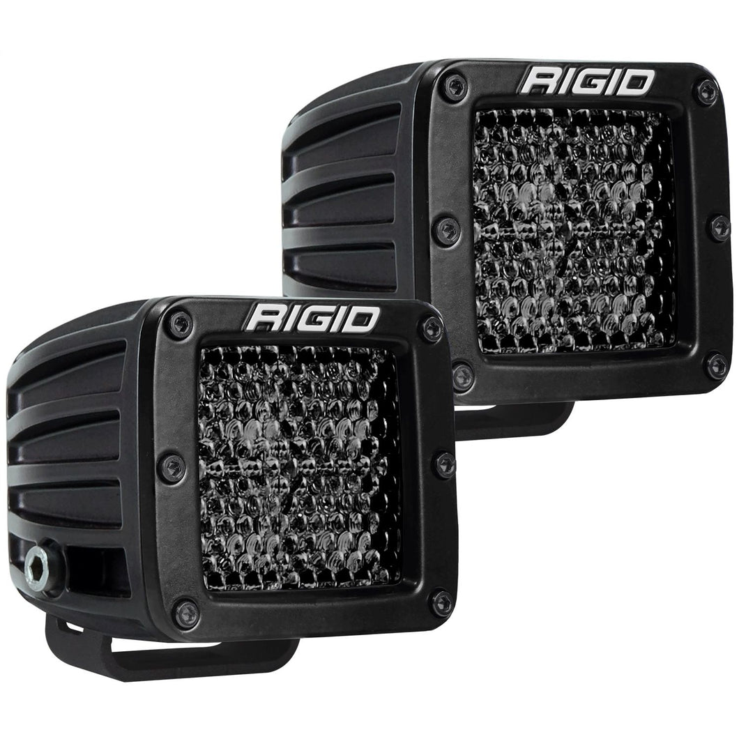 RIGID D-Series PRO Midnight Edition Spot Diffused Surface Mount Pair