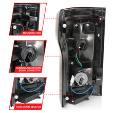 Load image into Gallery viewer, ANZO 311293 15-17 Ford F-150 LED Taillights Black w/ Sequential