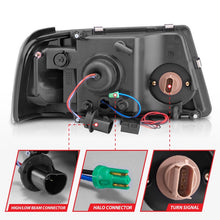 Load image into Gallery viewer, ANZO 111152 2001-2011 Ford Ranger Projector Headlights w/ Halo Black (CCFL) 1 pc