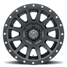 Load image into Gallery viewer, ICON 2017856350SB Compression 17x8.5 6x135 6mm Offset 5in BS 87.1mm Bore Satin Black Wheel