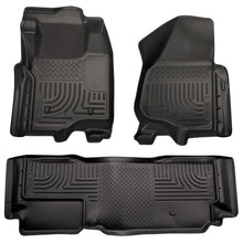 Load image into Gallery viewer, Front &amp; 2nd Seat Floor Liners (Footwell Coverage)
