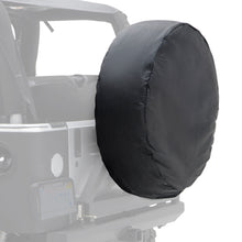 Load image into Gallery viewer, Smittybilt SPARE TIRE COVER - SMALL TIRE (27 in.-29 in.) - DENIM BLACK UNIVERSAL 772915