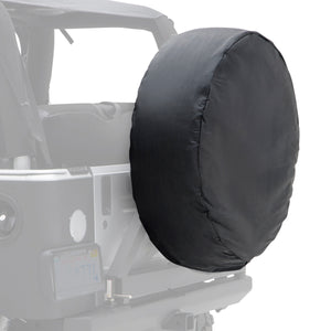 Smittybilt SPARE TIRE COVER - MEDIUM TIRE (30 in.-32 in.) - DENIM BLACK UNIVERSAL 773215