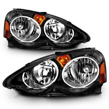 Load image into Gallery viewer, ANZO 121306 2008-2014 Dodge Challenger Projector Headlights w/ Halo Black (CCFL) (HID Compatible)