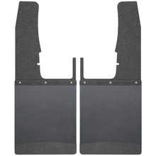 Load image into Gallery viewer, Kick Back Mud Flaps Front 12" Wide - Black Top and Black Weight