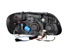 Load image into Gallery viewer, ANZO 111206 1994-2001 Dodge Ram Crystal Headlights Chrome w/ LED