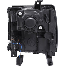 Load image into Gallery viewer, ANZO 111393 2007-2013 Chevrolet Silverado Crystal Headlights Black