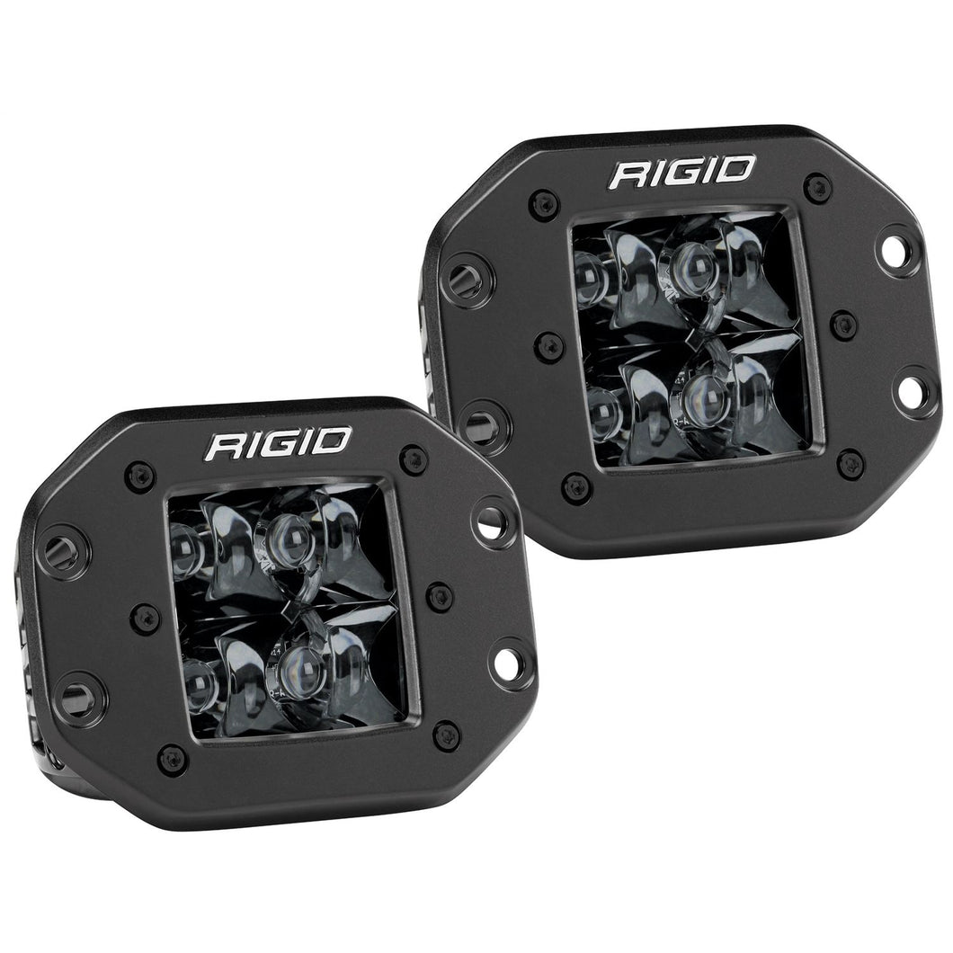 RIGID D-Series PRO Midnight Edition Spot Optic Flush Mount Single