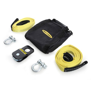 Smittybilt WINCH ACCESSORY KIT - ATV - INCLUDES SNATCH BLOCK PAIR OF SHACKLES PAIR OF STRAPS UNIVERSAL 2729