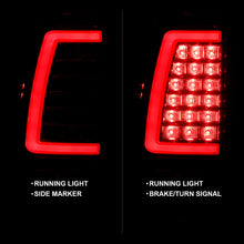 Load image into Gallery viewer, ANZO 311332 1999-2002 Chevy Silverado 1500 LED Taillights Plank Style Chrome With Red/Clear Lens