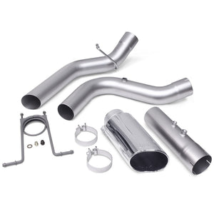 Banks Power 48947 17+ GM Duramax L5P 2500/3500 Monster Exhaust System - SS Single Exhaust w/ Chrome Tip