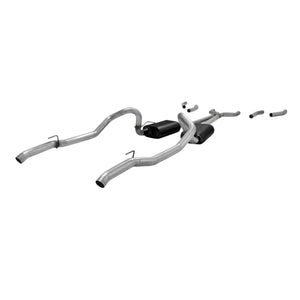 Flowmaster 817585 Header-back System 409S - Dual Rear Exit - American Thunder -Moderate/Aggressive