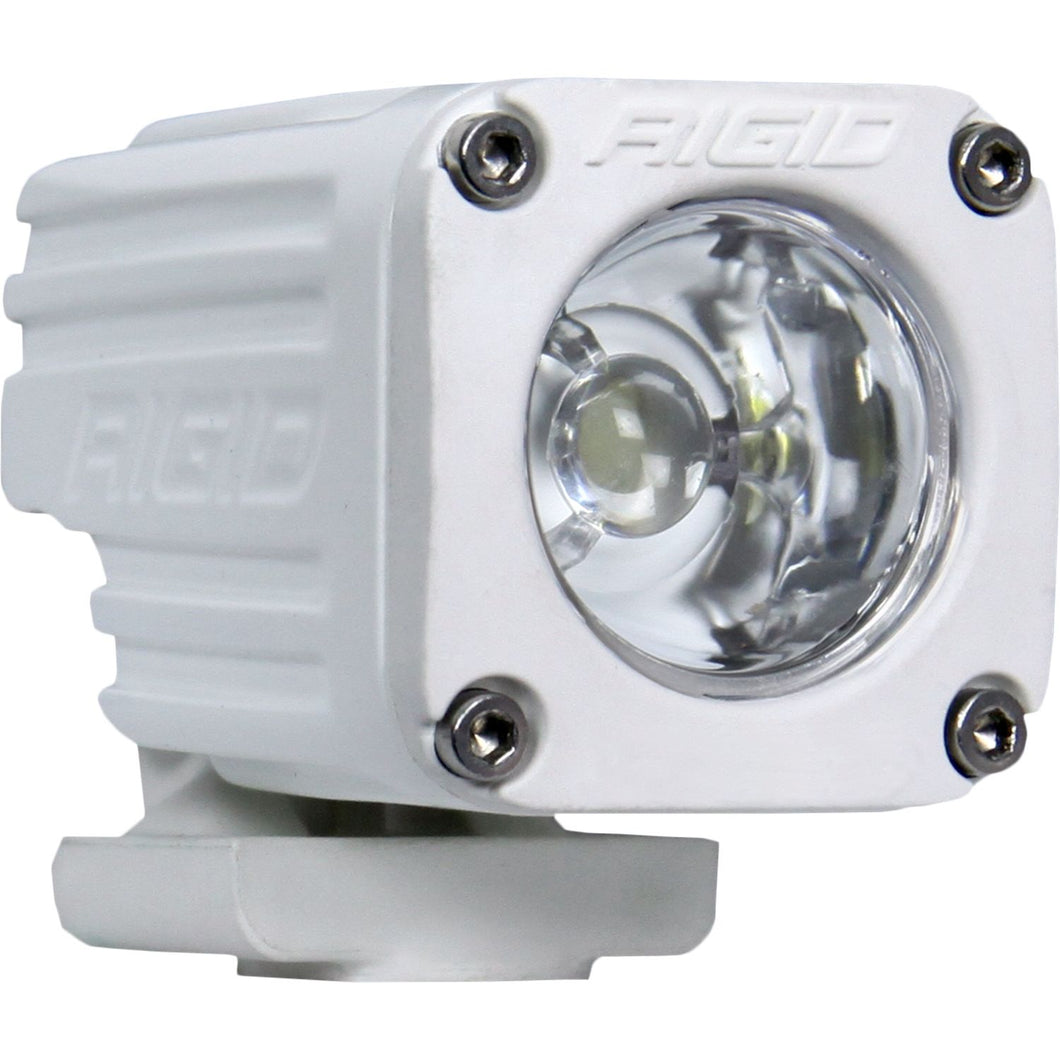 RIGID Ignite Flood Optic Surface Mount White Housing Single