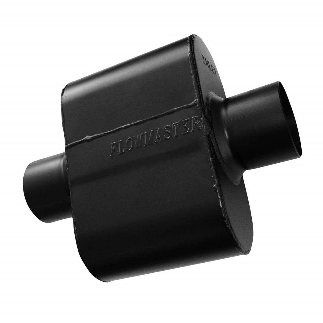 Flowmaster 843015 Super 10 Muffler 409S - 3.00 Center In / 3.00 Center Out - Aggressive Sound