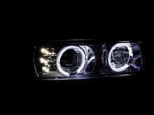 Load image into Gallery viewer, ANZO 111190 1999-2002 Chevrolet Silverado 1500 Projector Headlights w/ Halo Chrome