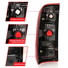 Load image into Gallery viewer, ANZO 311305 2008-2016 Ford F-250 Taillight Red/Clear Lens (OE Replacement)