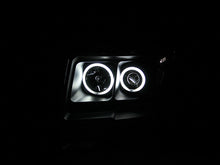 Load image into Gallery viewer, ANZO 111161 2009-2014 Ford F-150 Projector Headlights w/ Halo Black (CCFL)