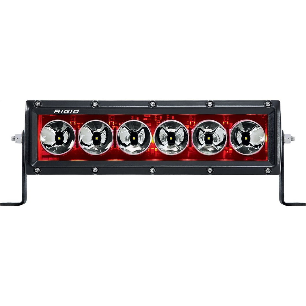 RIGID Radiance Plus LED Light 10 Inch With Red Backlight