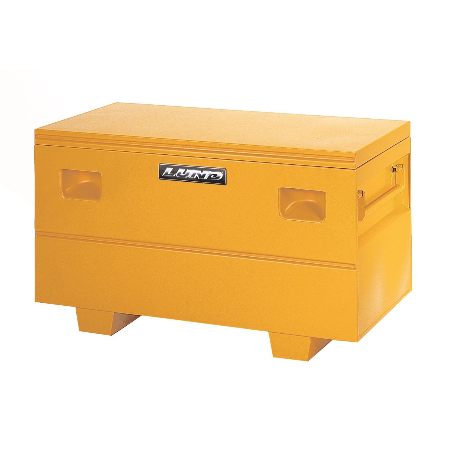 Lund 08060Y Heavy-Duty Large 60-Inch Job Site Storage Box Yellow Steel –  Berry Performance & Accessories