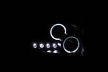 Load image into Gallery viewer, ANZO 111209 2006-2008 Dodge Ram 1500 Projector Headlights w/ Halo Black